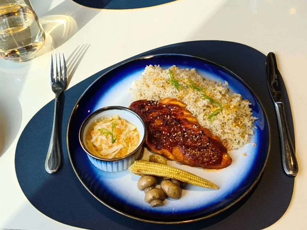 Chicken Teriyaki from the New Menu at Jheel Maestria, Dhaka