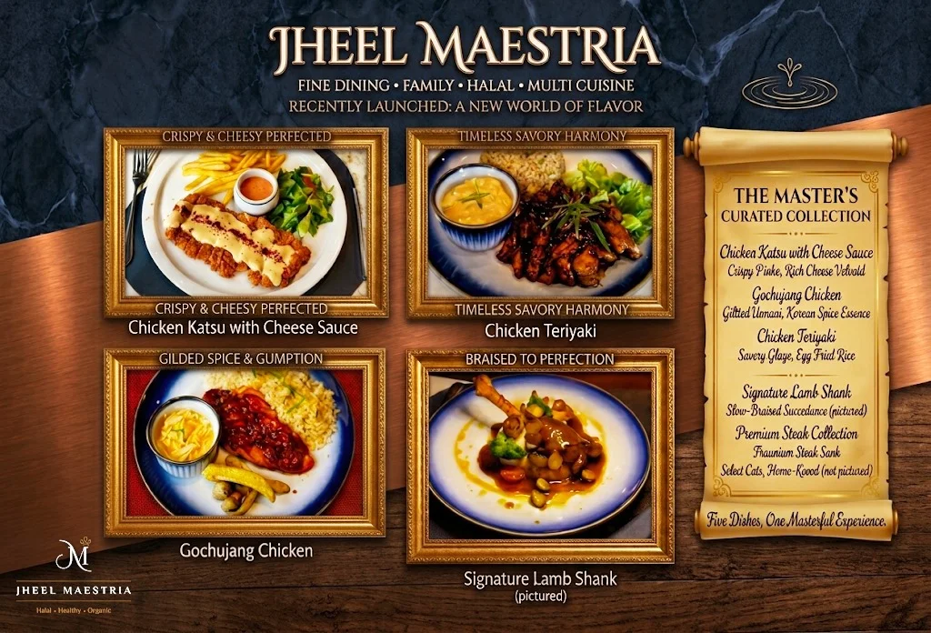 New menu at Jheel Maestria featuring signature dishes